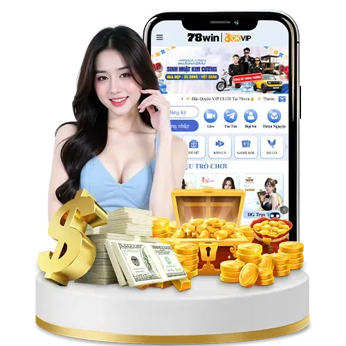 Giao diện ứng dụng 77bet hiển thị nhiều trò chơi khác nhau như thể thao, casino, slot